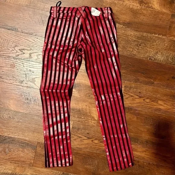 𝅺TRIPP NYC black and red stripped jeans. NWT Size 7 - Picture 6 of 6